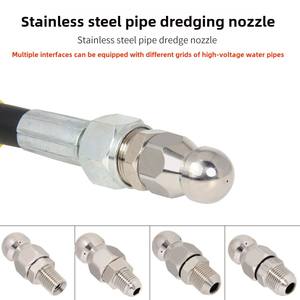 LEADING VIBRATION Nettoyeur haute pression à eau LZ--Water Rat, tuyau de pulvérisation triple (avant, arrière) de 1/4'' pour voiture - Product Image 3