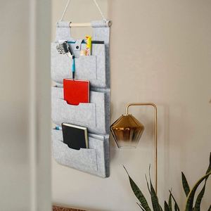 Best Selling Household Items Felt Hanging Wall File Organizer for Home Office Dorm - Product Image 2
