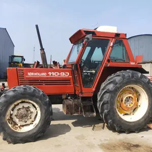 Traktör fiat hollanda 110-90 110HP 4x 4wd tarım ekipmanları ucuz çiftlik makineleri iki tekerlekli hollanda TT75 TD5