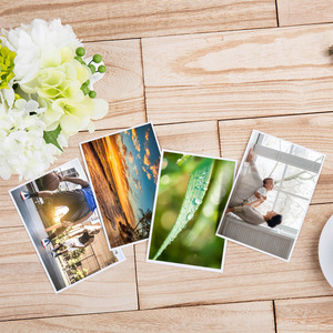 Deli Photo Paper A4 200g Glossy Inkjet Printing Digital Printing Stationery White Wood Pulp - Product Image 1