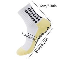 Vente en gros Ensemble de chaussettes de sport antidérapantes Crew Tube Athletic Grip Soccer Football Custom a Set