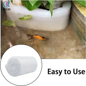 एक्वेरियम फ़िल्टर जैव रासायनिक कपास फ़िल्टर फोम स्पंज मीडिया रोल पैड - Product Image 4