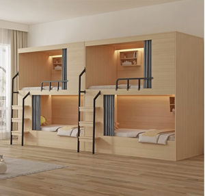 Meilleures ventes <span class=keywords><strong>Lit</strong></span> <span class=keywords><strong>superposé</strong></span> en bois massif de taille <span class=keywords><strong>adulte</strong></span> avec rangement Mobilier de chambre à coucher au design moderne pour enfants et adultes - Product Image 2