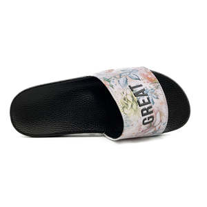 Greatslides Nouvelle sandale plate fantaisie pour femmes, pantoufles pour femmes <span class=keywords><strong>2023</strong></span>, pantoufles de créateur personnalisées - Product Image 3