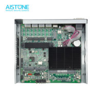 AISTONE Mini PC Quad Core Network Appliance N2940 4 ports Ethernet (ETH0-ETH3) 1 port console RJ45 entrée d'alimentation externe DC 12V