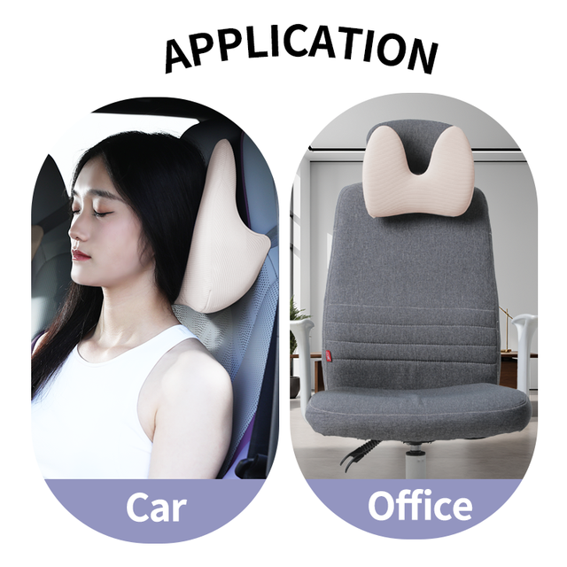 Adjustable Orthopedic Car Neck Pillow Soft Comfortable Ergonomic Memory Foam Mini Car Cushion Product Category Car Beds Pillows