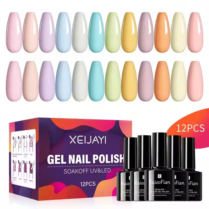 Macaron Gel nail gel 12-color set