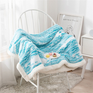 Manta de flanela de fábrica diseño personalizado manta de poliéster tirar <span class=keywords><strong>mantas</strong></span> de sofá cama <span class=keywords><strong>para</strong></span> viajes de oficina en el hogar - Product Image 4