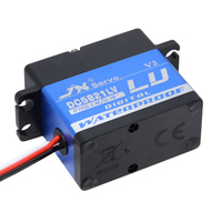 JX DC5821LV 21.8KG 6.0V Servo numérique entièrement étanche IP67 en métal et plastique de haute qualité pour voiture RC, bateau, drone, robot, avion RC, pièce de jouet