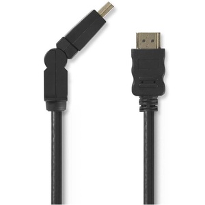 <b>HDMI</b> Cable 1.5m Rotatable Connector <b>4K</b>@30Hz 10.2 Gbps High Speed With Ethernet - Product Image 1