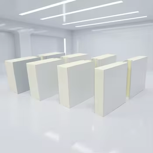 Paneles Sándwich Aislantes para Paredes <span class=keywords><strong>de</strong></span> Cámaras Frigoríficas, Resistentes al Agua, <span class=keywords><strong>con</strong></span> Aislamiento Térmico, Laminados, Ignífugos, para Techos <span class=keywords><strong>de</strong></span> Construcción - Product Image 1