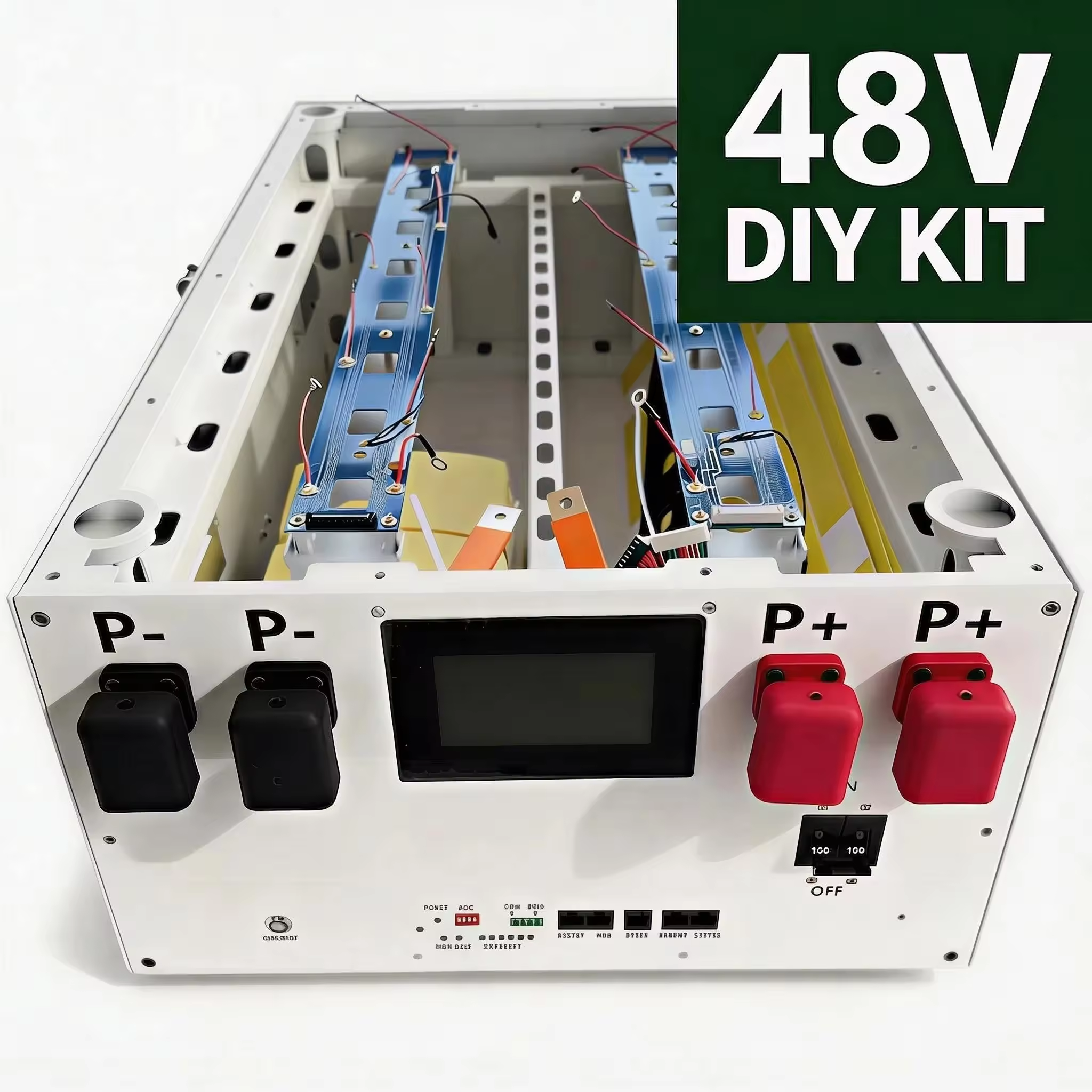 White DIY BOX (JK BMS+LCD)