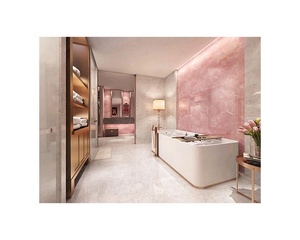 แผ่นหินธรรมชาติโปร่งแสง ออนิกซ์ หินอ่อนสีชมพูเปอร์เซีย สำหรับตกแต่งผนังห้อง ผู้จัดจำหน่ายทองคำ แผ่นหินวีเนียร์โปร่งแสง - Product Image 2