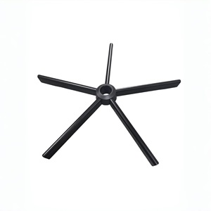 ฐานเก้าอี้ห้าดาว ขาเคลือบพลาสติก ทนทาน อุปกรณ์เสริมเก้าอี้สำนักงาน - Product Image 4