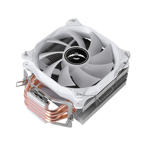 QiuzAim 4 tubo de calor silencioso 120 mm <span class=keywords><strong>CPU</strong></span> ventilador de refrigeración iluminación RGB 3/4 Pin Compatible 1700 1150 1200 placa base de computadora AMD AM4 - Product Image 4