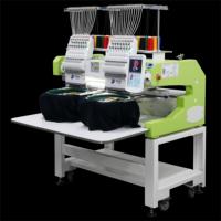 Machine à broder informatisée à grande vitesse FUJA, best-seller, qualité supérieure, 2 têtes, 15 aiguilles, pour t-shirts et casquettes, en vente