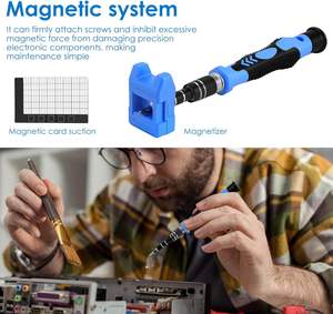 Nouvel ensemble de tournevis OEM 88 en 1, manche en acier, outils de réparation de précision DIY pour l'électronique, les smartphones, les ordinateurs et les tablettes - Product Image 4