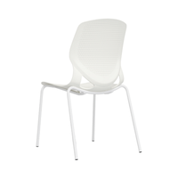 Chaise d'étudiant commerciale empilable, pliable, durable, écologique, design américain, moderne, ergonomique, en plastique et métal, conique, pour l'école