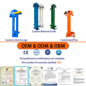 Flexibele aanpassing, aanpasbare bakken, snelheidsregeling, eenvoudige bediening, kooi-<span class=keywords><strong>elevator</strong></span> voor graanopslag en -transport - Product Image 5