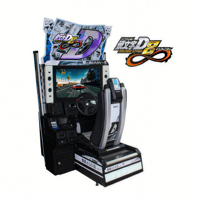 Initial D Simulator Car Racing Game Machine English Language Arcade-Simulateur de course du Japon