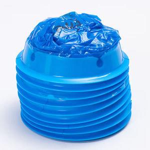 Bolsas desechables para vómitos azules para mujeres embarazadas y niños, bolsas para vómitos con estampado médico impermeable - Product Image 4