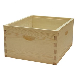 Matériel d'apiculture fourni directement par les fabricants : Ruche double à dix cadres style Lang, en pin, sans nœuds, vente en gros - Product Image 3