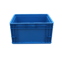 Caisse en plastique solide de style logistique 400-230, boîte de rangement épaissie, recyclable et empilable