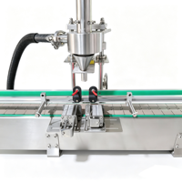 Machine de remplissage de poudre à vis sans fin entièrement automatique à tête unique et entraînée par un servomoteur