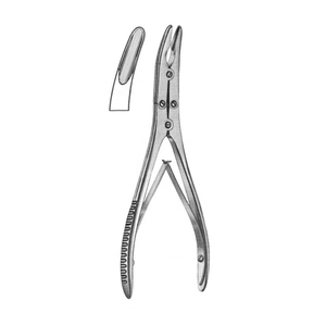 Pince orthopédique professionnelle 19cm Instruments chirurgicaux allemands. Rongeurs d'os Lempert en acier inoxydable de qualité. Forceps. - Product Image 3