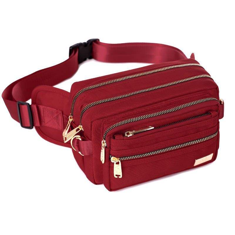 1271 Oxford cloth dark red