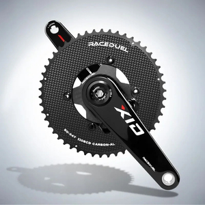Manivelle de vélo de route en fibre de carbone RACEDUEL pour bras de manivelle intégré <span class=keywords><strong>EASTON</strong></span> en carbone 165mm 170mm, axe 29mm - Product Image 5