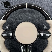 Volant universel en bois de pêche style M pour BMW tous modèles châssis F E, modification M3 M5 M6 E83 E84 E90 E91 E92 E93 F10 F30