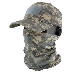 Gorro de Béisbol Táctico Multifuncional para Exteriores <span class=keywords><strong>con</strong></span> Camuflaje, Protección <span class=keywords><strong>Solar</strong></span> y Máscara de Ciclismo, Traje Real de CS - Product Image 5