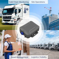 Minew MG5 perangkat pelacakan Gps manajemen armada kendaraan jala Mqtt seluler 4G Lte Cat1IoT Bluetooth Gateway