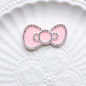 Figuras Decorativas <span class=keywords><strong>de</strong></span> Resina Kawaii con Lazo Colorido y Adorno <span class=keywords><strong>de</strong></span> Diamantes <span class=keywords><strong>de</strong></span> Imitación para <span class=keywords><strong>Manualidades</strong></span>, Decoración del Hogar y Scrapbooking - Product Image 5