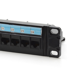 แผงแพทช์ UTP <span class=keywords><strong>24</strong></span> พอร์ต <span class=keywords><strong>ราคา</strong></span>ดีที่สุด ถอดประกอบได้ จากผู้ผลิตจีน - Product Image 5