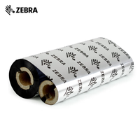 Cintas de Impresora de Etiquetas Zebra A4201BK Originales, Cintas de Códigos de Barras de Transferencia Térmica de Resina de Alta Definición