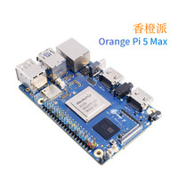 Carte de développement Orange Pi 5 MAX avec Ethernet haute vitesse 25G, LPDDR5, Wi-Fi 6E, BT 5.3, alimentée par RK3588