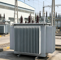 Transformateur de distribution électrique triphasé immergé dans l'huile 200kVA 250kVA 1000kVA 2500kVA, transformateur à faible perte de puissance de type huile