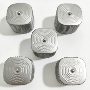 Perilla giratoria de potenciómetro de aluminio mecanizada por CNC - Componente electrónico de precisión - Product Image 3