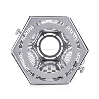Protection de cheminée en acier inoxydable résistant aux hautes températures contre les brûlures Couverture de cheminée de filet d'isolation thermique pliable portable