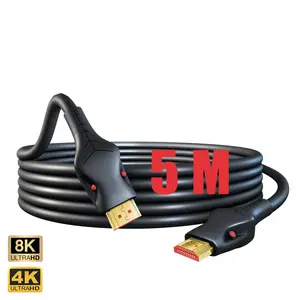 كابل HDMI 8K و 4K ثعبان 5 m 16.5ft 5 متر 5 متر 5 متر 5 متر كابلات HDMI