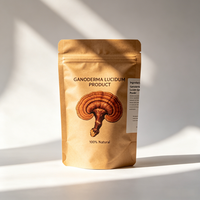 Matière première de champignons Ganoderma Lucidum Reishi pour tisanes, boissons fonctionnelles, pâtisseries, snacks, savons et masques au goût naturel
