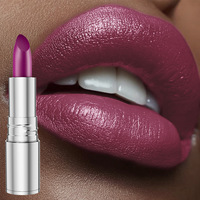 Brillo Labial Vegano a Prueba de Agua con Acabado Terciopelo, Personalizable con Logotipo, para Mujer - Tinte Labial Color Nude y Maquillaje de Labios Rojos