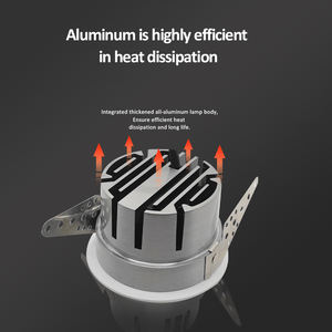 Projecteur anti-éblouissant de plafond en aluminium à tête unique d'intense luminosité de Shanhe - Product Image 4