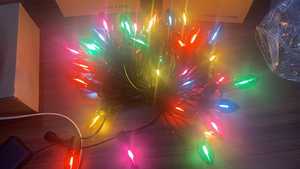 مصابيح LED من نوع C9 بقوة 0.6 واط، مصباح ليلي بخيوط LED على طراز إديسون، مصباح LED بقاعدة شمعية E17 بجهد 120 فولت - Product Image 3