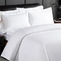 उच्च 1000 धागा मायने रखता 100% कपास बिस्तर सेट होटल उपयोग के लिए ठोस रंग Bedsheet