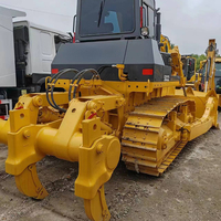 Bulldozer sur chenilles SD22 d'occasion, 23,45 tonnes, 160 kW, 220 ch, moteur NT855-C280, haute efficacité, bulldozer minier lourd à vendre