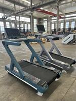 Treadmill Listrik Komersial Laris Manis dengan Operasi Keyboard, Mesin Lari Kardio Heavy-Duty untuk Pusat Kebugaran