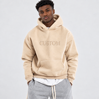 Sweat à capuche homme personnalisé, luxe hiver, 100% coton, imprimé tissé, ourlet brut, broderie appliquée effet vieilli, streetwear, coupe oversize, motif lettres